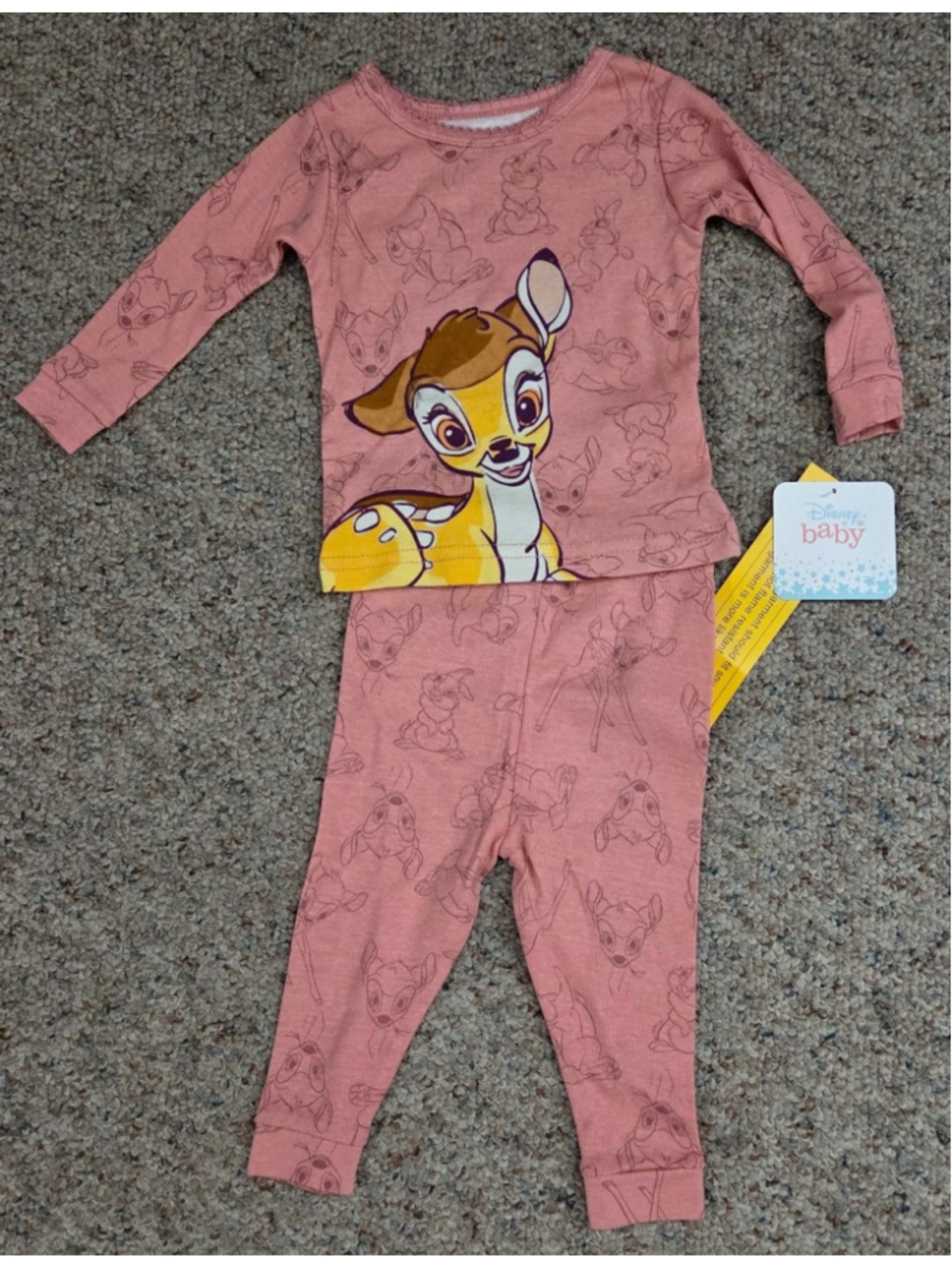 Disney Baby Bambi pajama set